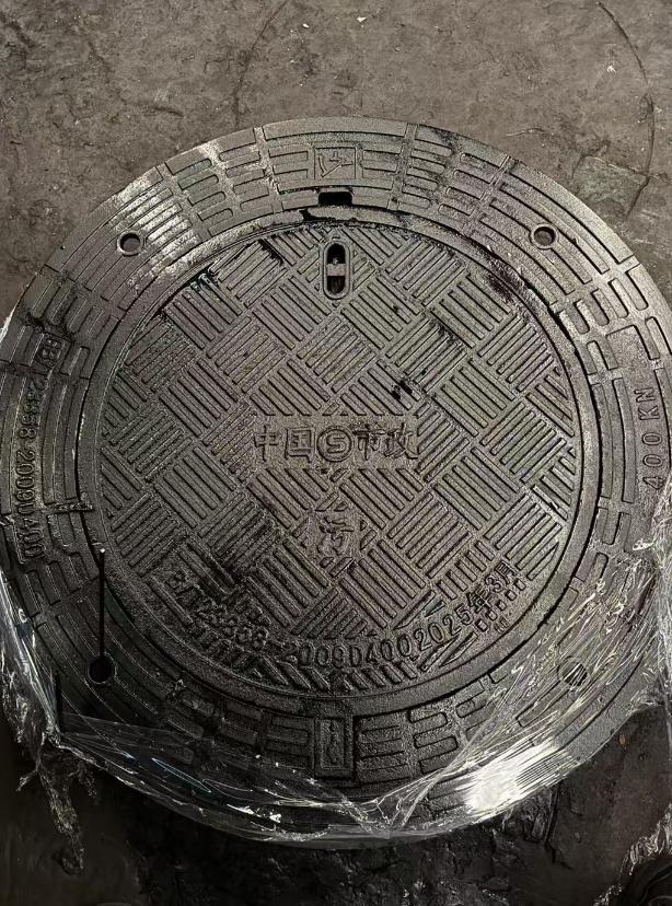 崇明球墨铸铁防沉降井盖展示